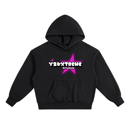 Y2KXtreme Purple heavyweight  star hoodie
