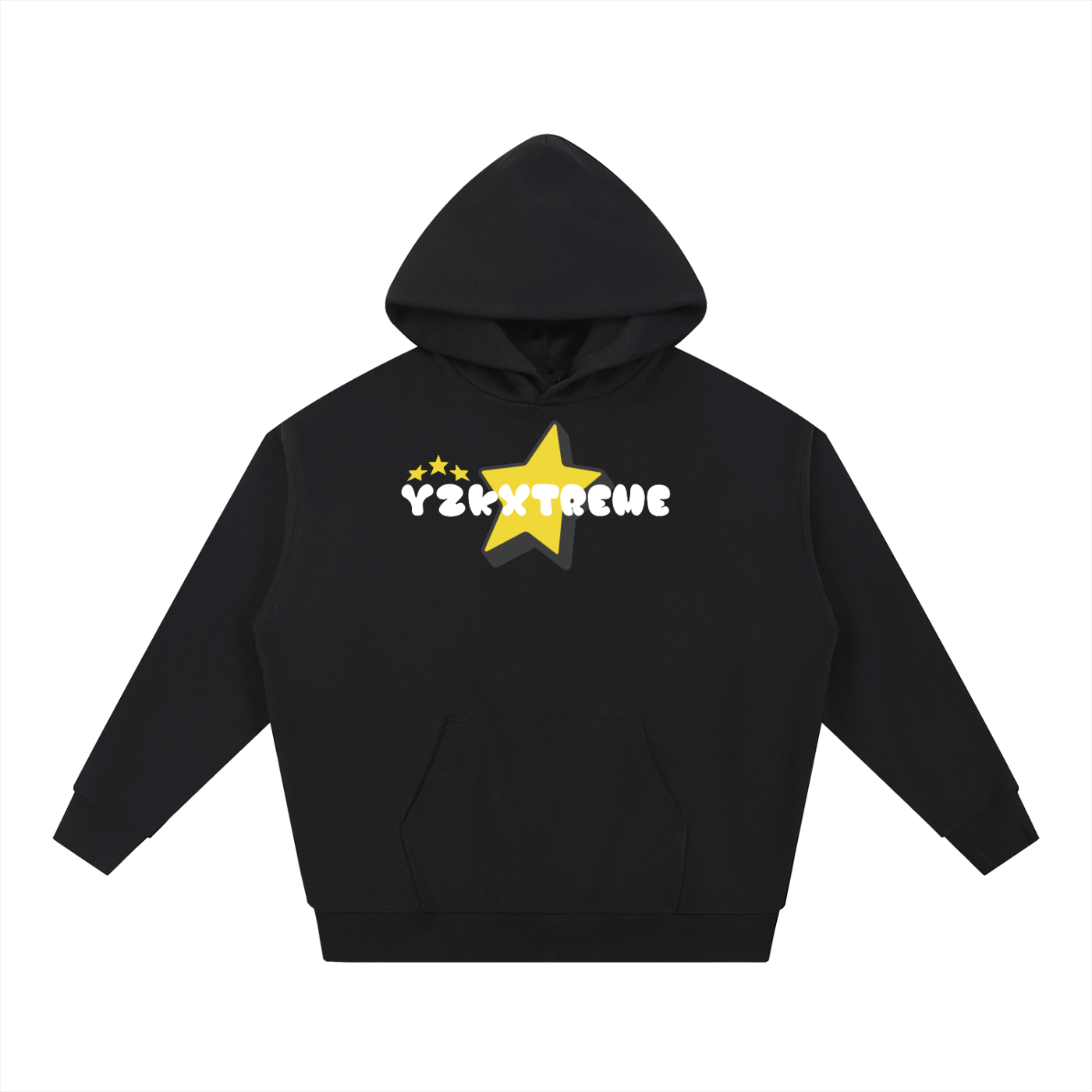 Y2KXtreme Yellow star hoodie